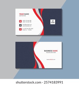 This is a professional Business Card Design Template suitable for all corporate businesses.