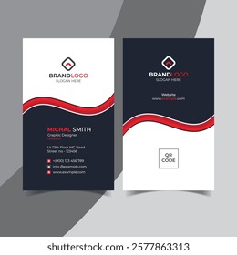 This is a professional Business Card Design Template suitable for all corporate businesses.