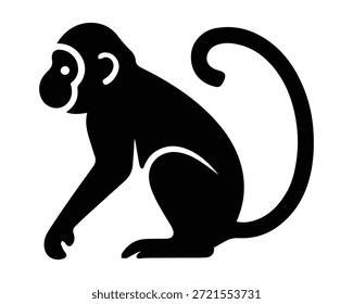 Este recurso de Vector profesional presenta una silueta negra minimalista de un mono, diseñada para el reconocimiento universal en parques de vida silvestre, santuarios y zonas de manejo de primates urbanos. El diseño limpio y aislado proporciona una representación visual clara para la señalización del comportamiento animal y el marcado del hábitat. Este versátil icono de primate es ideal para señales de seguridad personalizadas, folletos educativos sobre la vida silvestre y mapas ambientales para promover la conciencia pública y la interacción segura entre animales y humanos.
