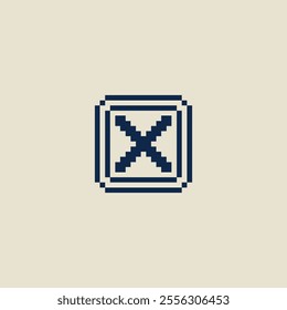 this is prohibited icon in pixel art, this item good for presentations,stickers, icons, t shirt design,game asset,logo and your project.