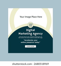 Este projeto apresenta um design moderno da Agência de Marketing Digital com foco no crescimento on-line e na criação de marcas.