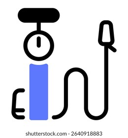 This Pump icon is suitable for Bycycle, Sport, Healthy Lifestyle, etc