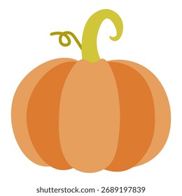 Esta ilustración de calabaza es adecuada para el otoño o la temporada de otoño.