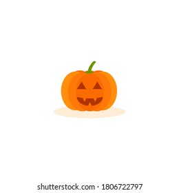 This is a pumpkin isolated on white background.