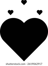 this is a pure black love icon 