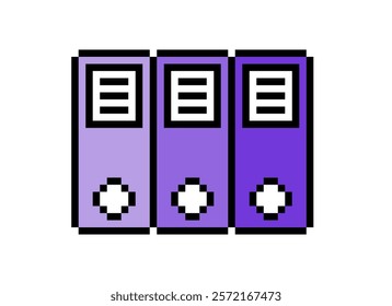 this is purple file icon in pixel art style ,this item good for presentations,stickers, icons, t shirt design,game asset,logo and project.