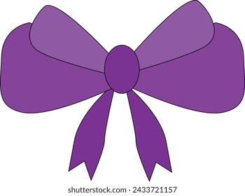 This is a purple hand drawn style ribbon. This may be used for gift box decoration, for hair, flower or in banners.