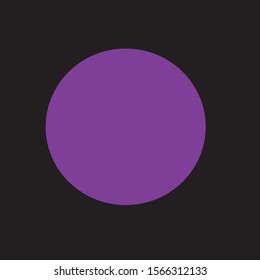 
This is a purple mechanical circle