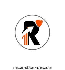 This is a R letter with security data concept