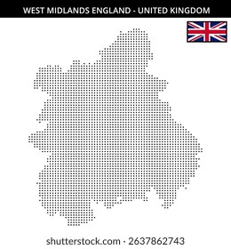 This raster map highlights regions with dots