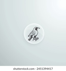 This raven logo is ready to take flight. Download here!	
