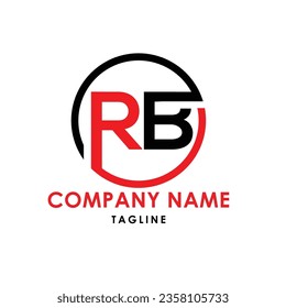 This is rb typography font logo