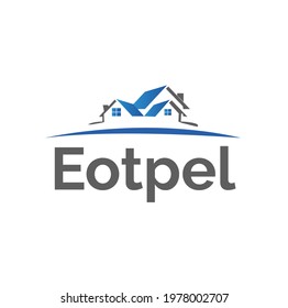 This is the Real Estate logo Template