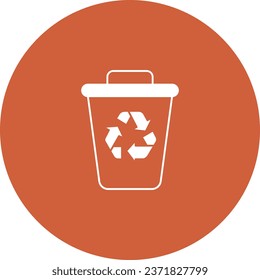 This is RecycleLine Vector Icon easily modified with filled and trendy colours combination, you'll find representations of essential of icon concepts.


