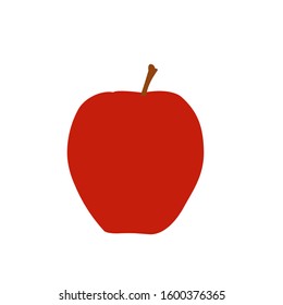 this is a red apple