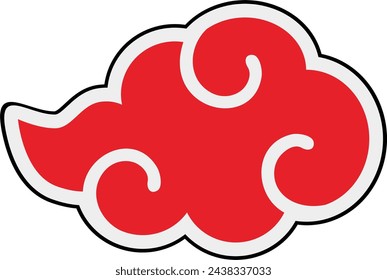 this a red cloud icon