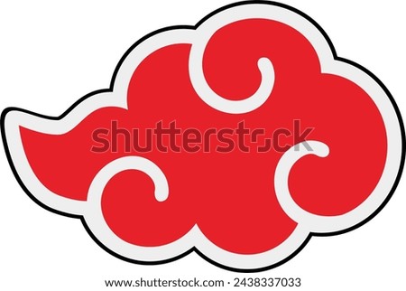 this a red cloud icon