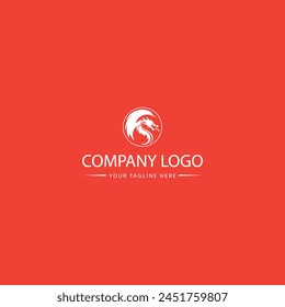 This Red Dragon logo combines strength and passion, ideal for businesses in sports, gaming, or adventure. The design features a stylized red dragon, conveying power and agility, perfect for brands see