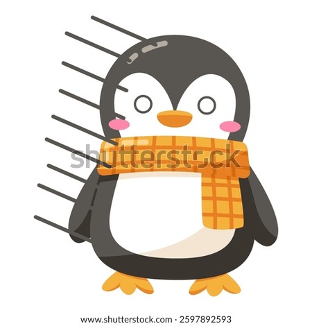 This Regret illustration is suitable for cute Penguin stickers, etc.