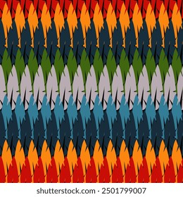 This is a repeating design pattern that is inspired by Native American culture. The design features a feather motif, which is a symbol of honor and wisdom in Native American cultures . sstkBackgrounds