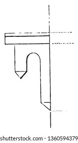 This is a representation of the doorway in this design it is protected from the perpendicular rain by what it is called door-bracket considering that the is a lobby or vestibule within vintage line