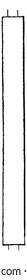 This is the representation showing a single lath or luffer board, in the ends are which seen the two small iron pivots, vintage line drawing or engraving illustration.