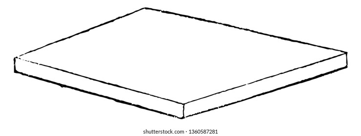 This is the representation of the slate stones. It may be useful to observe the chimney top. Over these slates is placed a two feet square slab vintage line drawing or engraving illustration.
