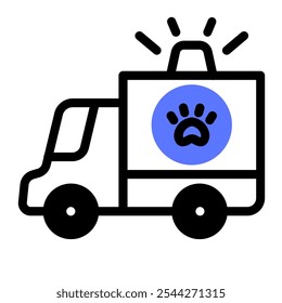 This Rescue animal icon is suitable for volunteer, humanitarian and help people, etc.