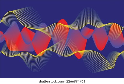 This resonance background is very good to use because the format is EPS. So whatever size it is made, it will be clear.