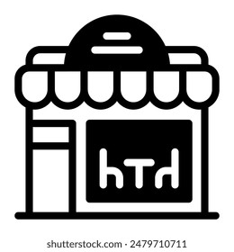 This Restaurant icon is suitable for hotel, accommodation, vacation, etc.