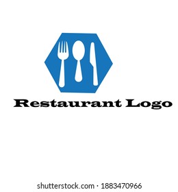This Restaurant Logo Food Category Logo Stock Vector (Royalty Free ...