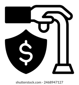 This Retirement icon is suitable for Retirement, Pension, and Elderly Activities.