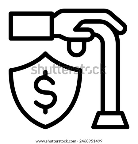 This Retirement icon is suitable for Retirement, Pension, and Elderly Activities.