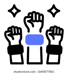 This Revolution icon is suitable for 4th of July, Independence Day, etc
