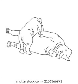 this is a Rhinoceros vector line art and outline drawing,black and white art illustration