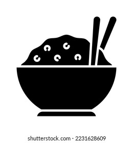 this is a rice bowl icon
icon with glyph and pixel perfect style
this is one of the icons from the icon sets with Asian food theme