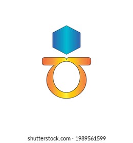 This is the ring logo combined ith the letters omega