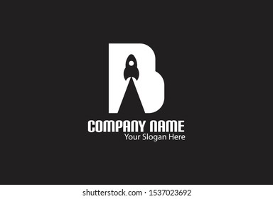 This is a rocket image logo. This logo is perfect for your company. This logo is black and white. This logo can be used for companies, websites, brochures, and posters.