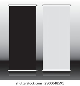 this is roll up banner sample with international measures. 