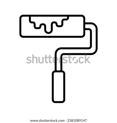 This is a Roller brush icon
icons in outline and pixel perfect style
This is one of the icons from a collection of icons with the theme Design creativity tool