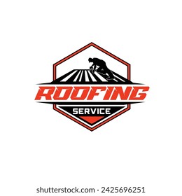 THIS IS A ROOFER COMPANY LOGO