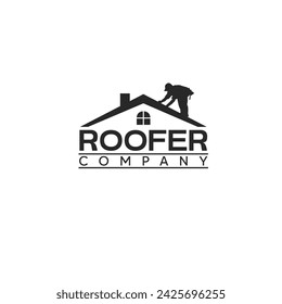 THIS IS A ROOFER COMPANY LOGO