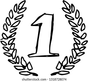 This is a rough sketch of Award Laurel .