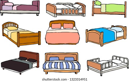 This is a rough sketch of the bed.