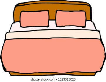 This is a rough sketch of the bed.