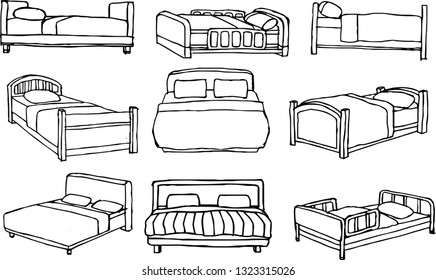 This is a rough sketch of the bed.