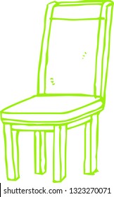 This is a rough sketch of the chair.