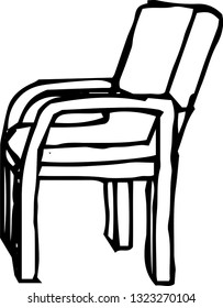 This is a rough sketch of the chair.