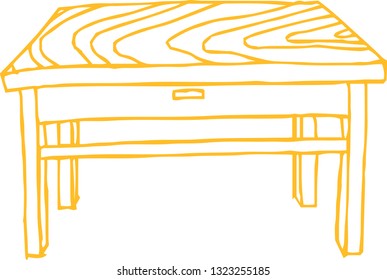 This is a rough sketch of the desk.