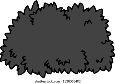 This is a rough sketch of grass.